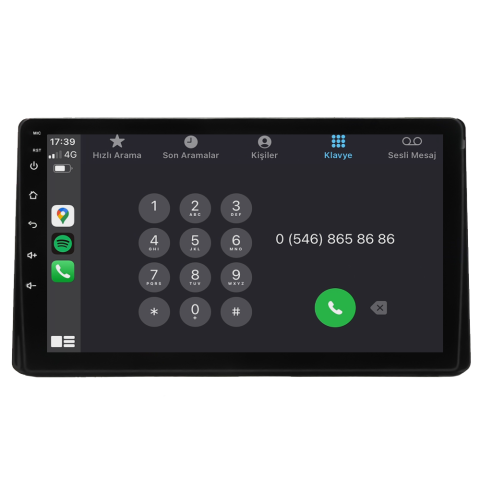 Toyota Rav4 Android Multimedya Sistemi (2014-2018) CRV-4134XP