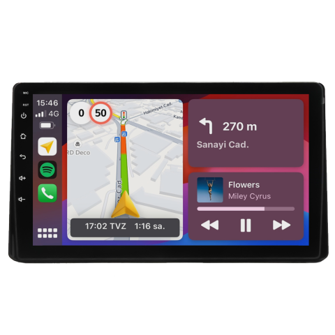 Toyota Rav4 Android Multimedya Sistemi (2014-2018) CRV-4134XP