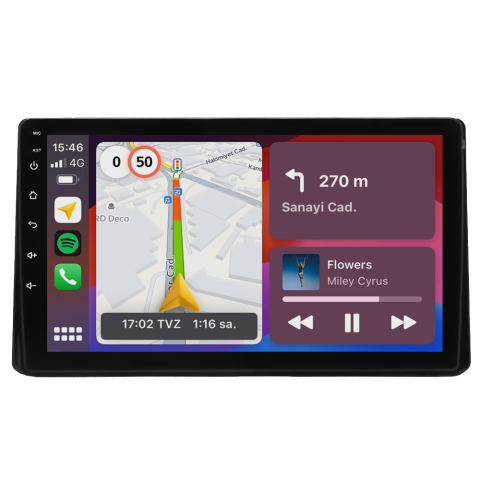 Toyota Rav4 Android Multimedya Sistemi (2014-2018) CRV-4134XP