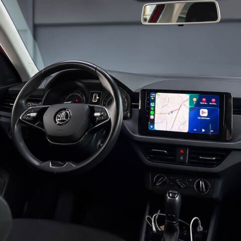 Skoda Kamiq Android Multimedya Sistemi (2021+) CRV-4947XA Piano Black Çerçeve