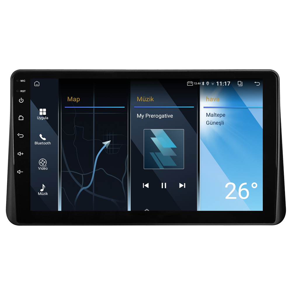 Ford Courier Android Multimedya Sistemi (2013-2024) CRV-4112XA