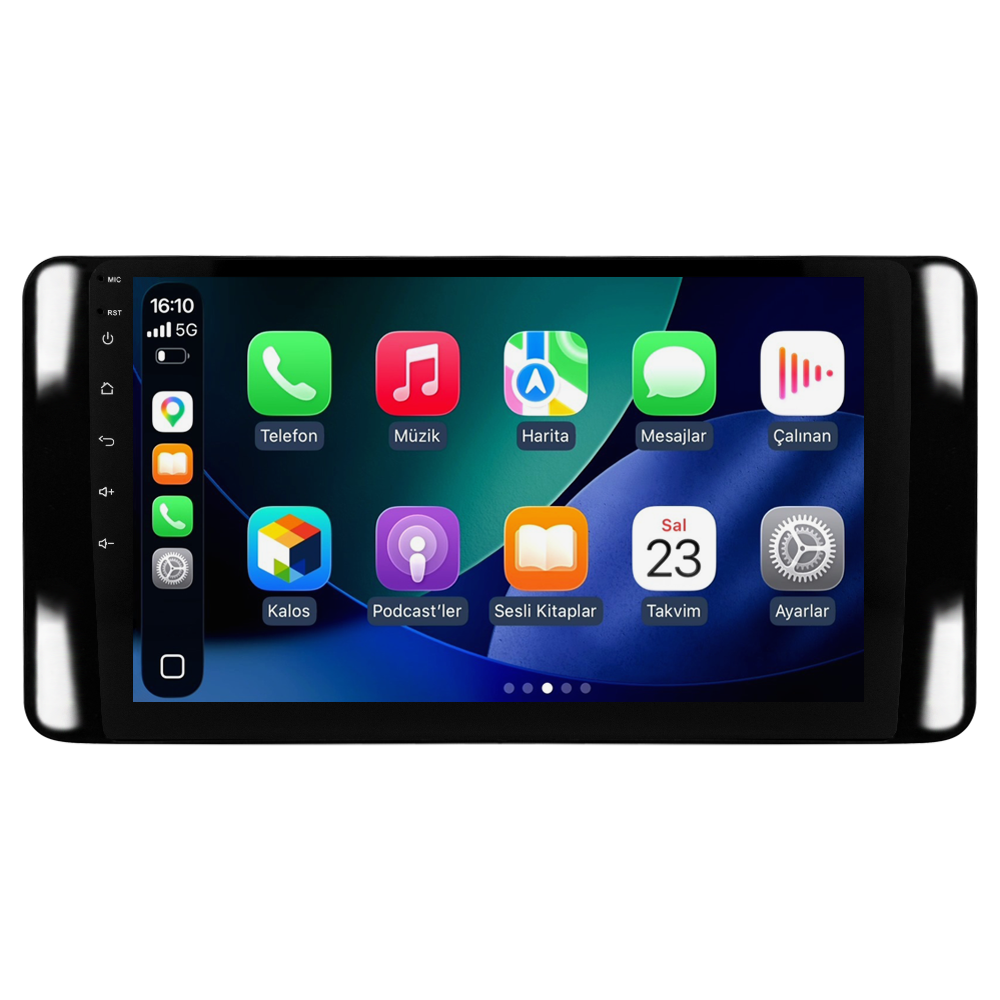 Skoda Kamiq Android Multimedya Sistemi (2021+) CRV-4947XA Piano Black Çerçeve