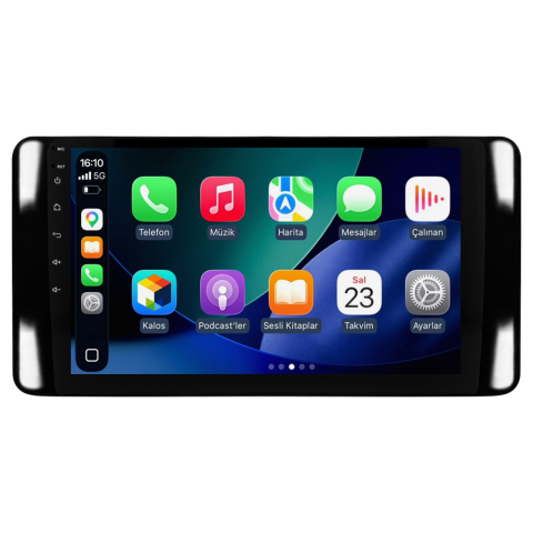 Skoda Kamiq Android Multimedya Sistemi (2021+) CRV-4947XA Piano Black Çerçeve
