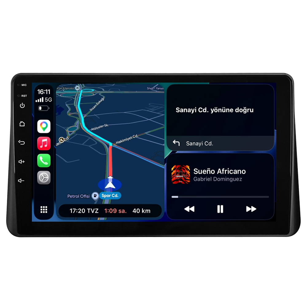 Ford Courier Android Multimedya Sistemi (2013-2024) CRV-4112XA