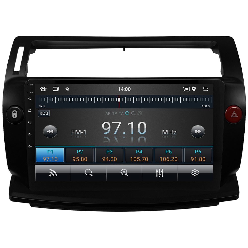 Citroen C4 Android Multimedya Sistemi (2005-2011) CRV-4072X