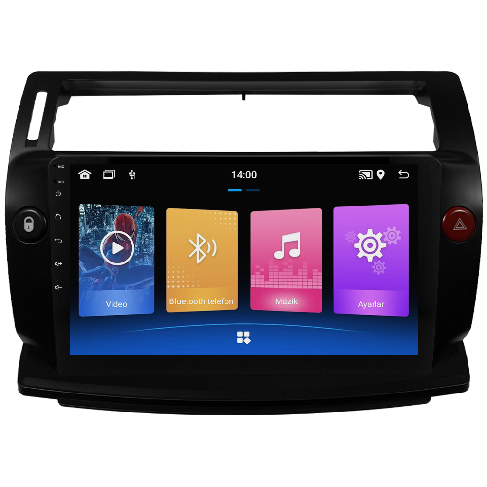 Citroen C4 Android Multimedya Sistemi (2005-2011) CRV-4072X