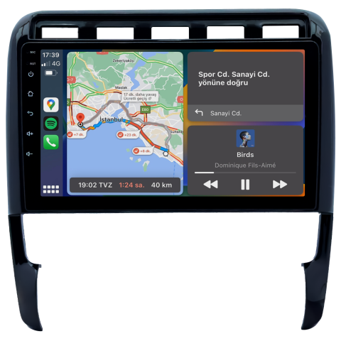 Porsche Cayenne Android Multimedya Sistemi (2006-2011) CRV-4348XAA