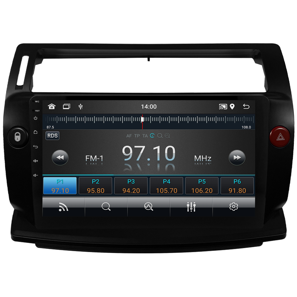 Citroen C4 Android Multimedya Sistemi (2005-2011) CRV-4072XD