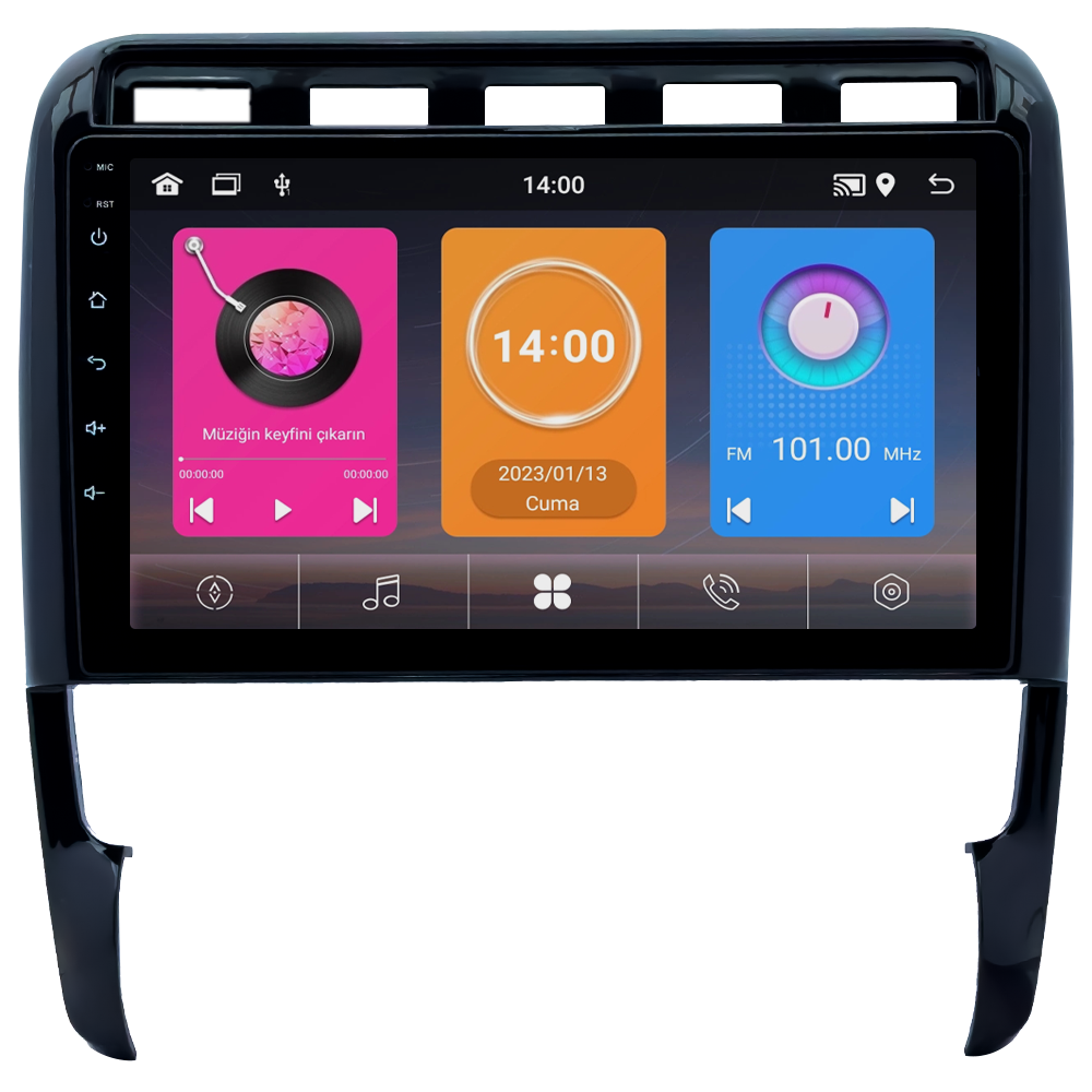 Porsche Cayenne Android Multimedya Sistemi (2006-2011) CRV-4348XAA