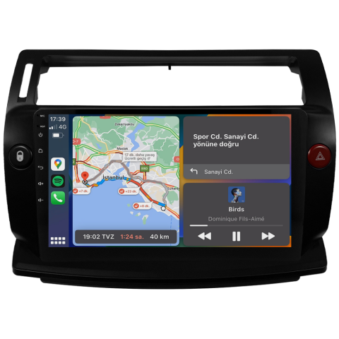 Citroen C4 Android Multimedya Sistemi (2005-2011) CRV-4072XDA