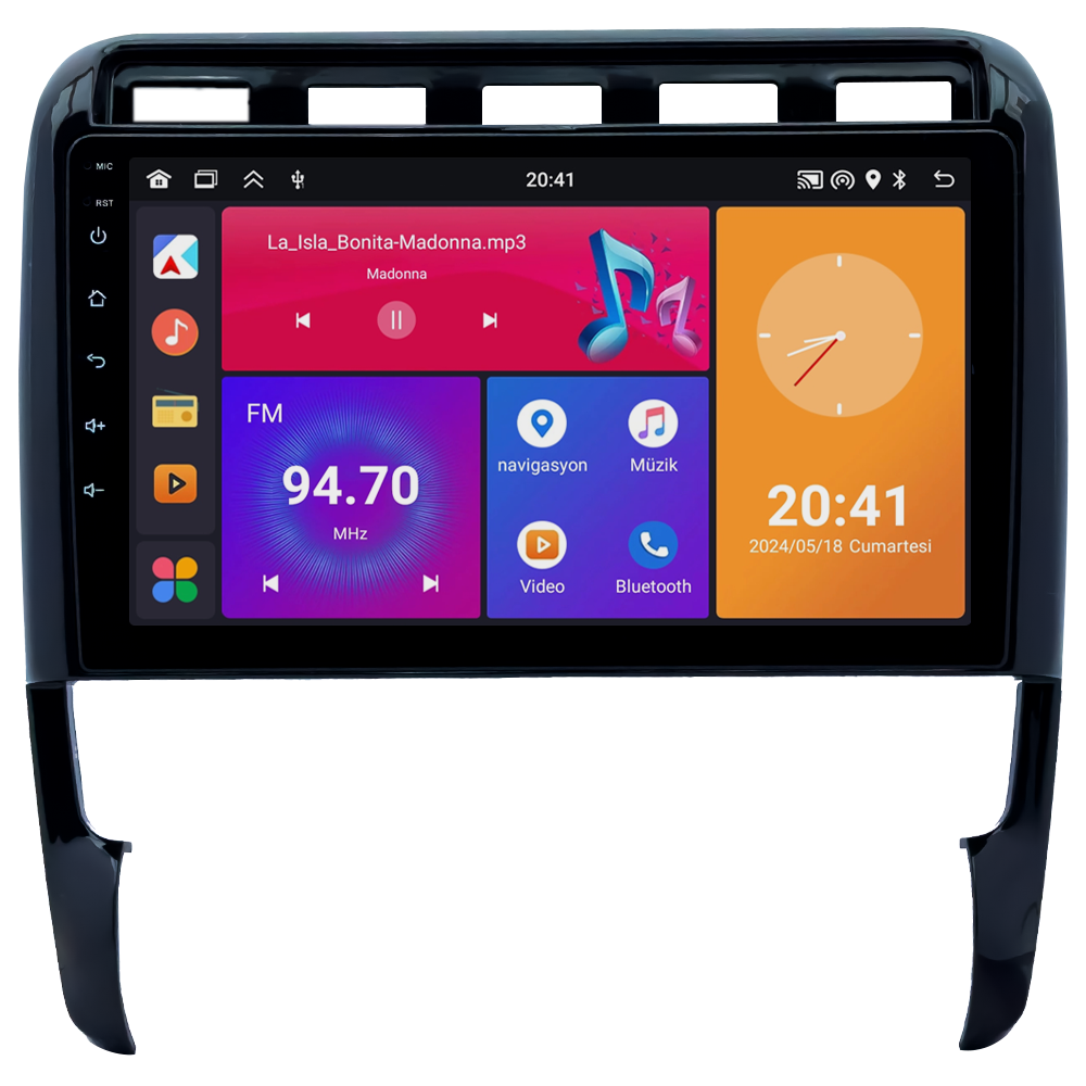 Porsche Cayenne Android Multimedya Sistemi (2006-2011) CRV-4348XP