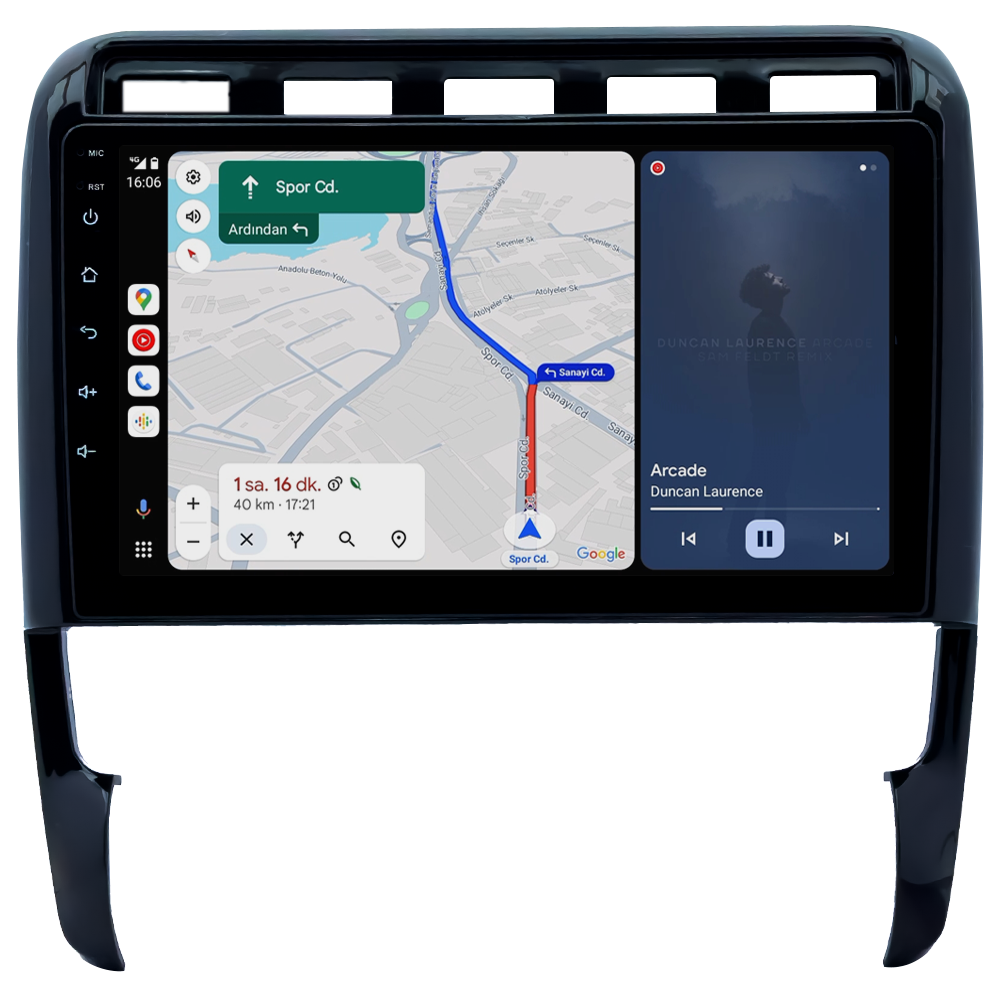 Porsche Cayenne Android Multimedya Sistemi (2006-2011) CRV-4348XP