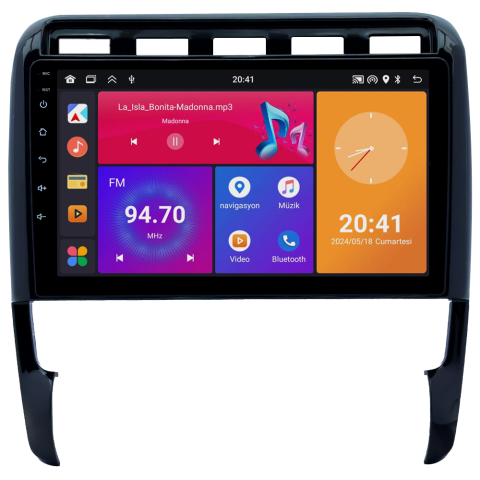 Porsche Cayenne Android Multimedya Sistemi (2006-2011) CRV-4348XP