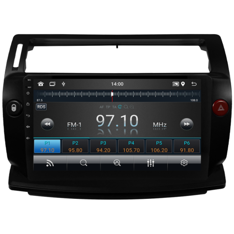 Citroen C4 Android Multimedya Sistemi (2005-2011) CRV-4072XAA