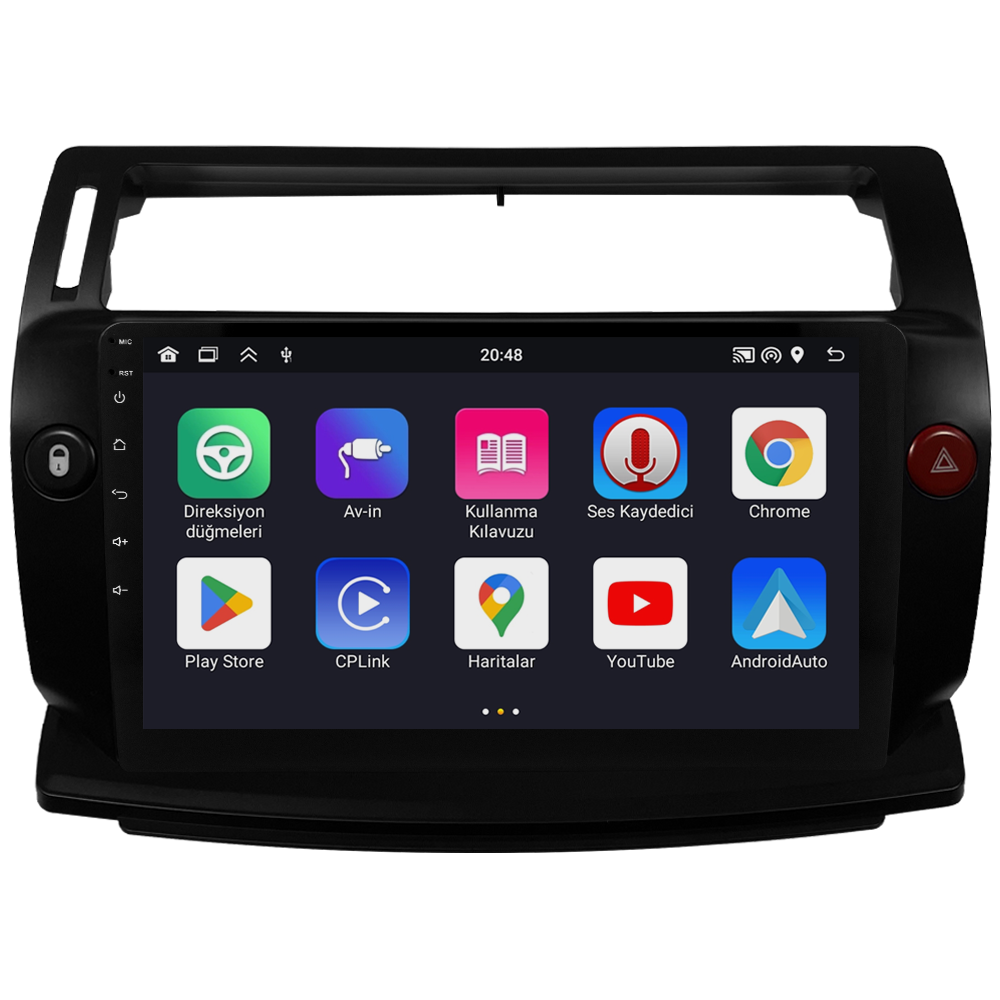 Citroen C4 Android Multimedya Sistemi (2005-2011) CRV4072XP