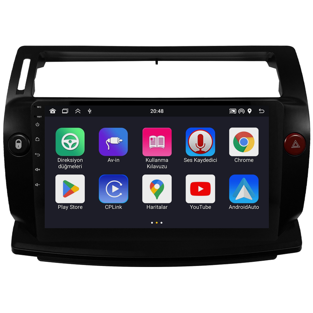 Citroen C4 Android Multimedya Sistemi (2005-2011) CRV4072XP