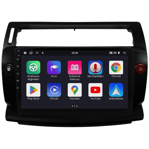 Citroen C4 Android Multimedya Sistemi (2005-2011) CRV4072XP