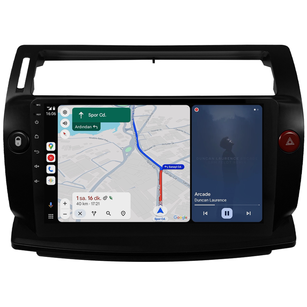 Citroen C4 Android Multimedya Sistemi (2005-2011) CRV4072XP