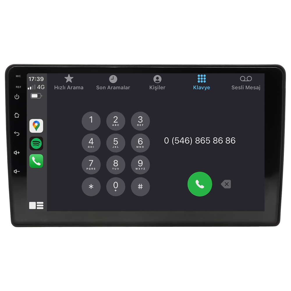 Mitsubishi L200 Android Multimedya Sistemi (2020-2023) CRV-4136XDA