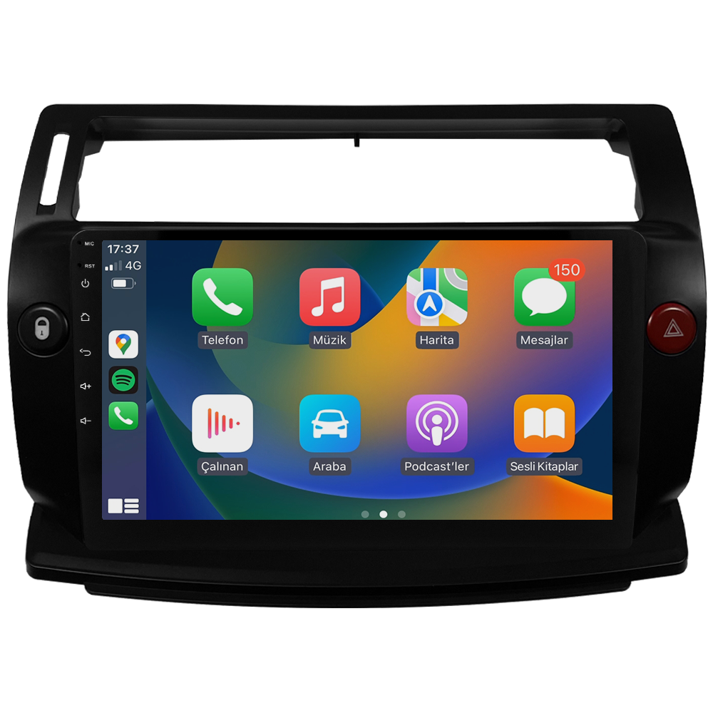 Citroen C4 Android Multimedya Sistemi (2005-2011) CRV-4072XR