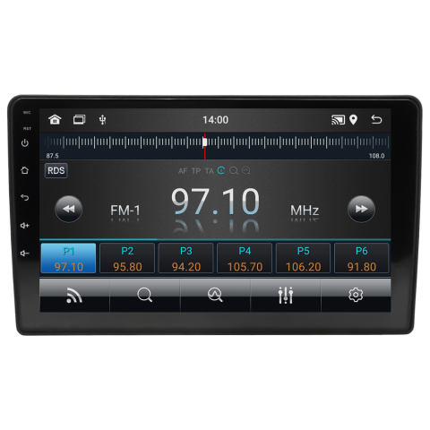 Mitsubishi L200 Android Multimedya Sistemi (2020-2023) CRV-4136XDA