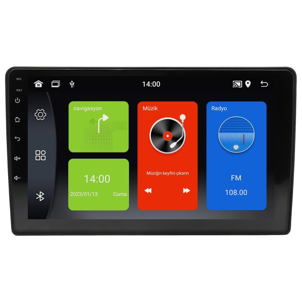Mitsubishi L200 Android Multimedya Sistemi (2020-2023) CRV-4136XDA