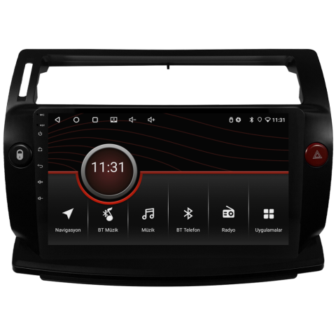 Citroen C4 Android Multimedya Sistemi (2005-2011) CRV-4072XR