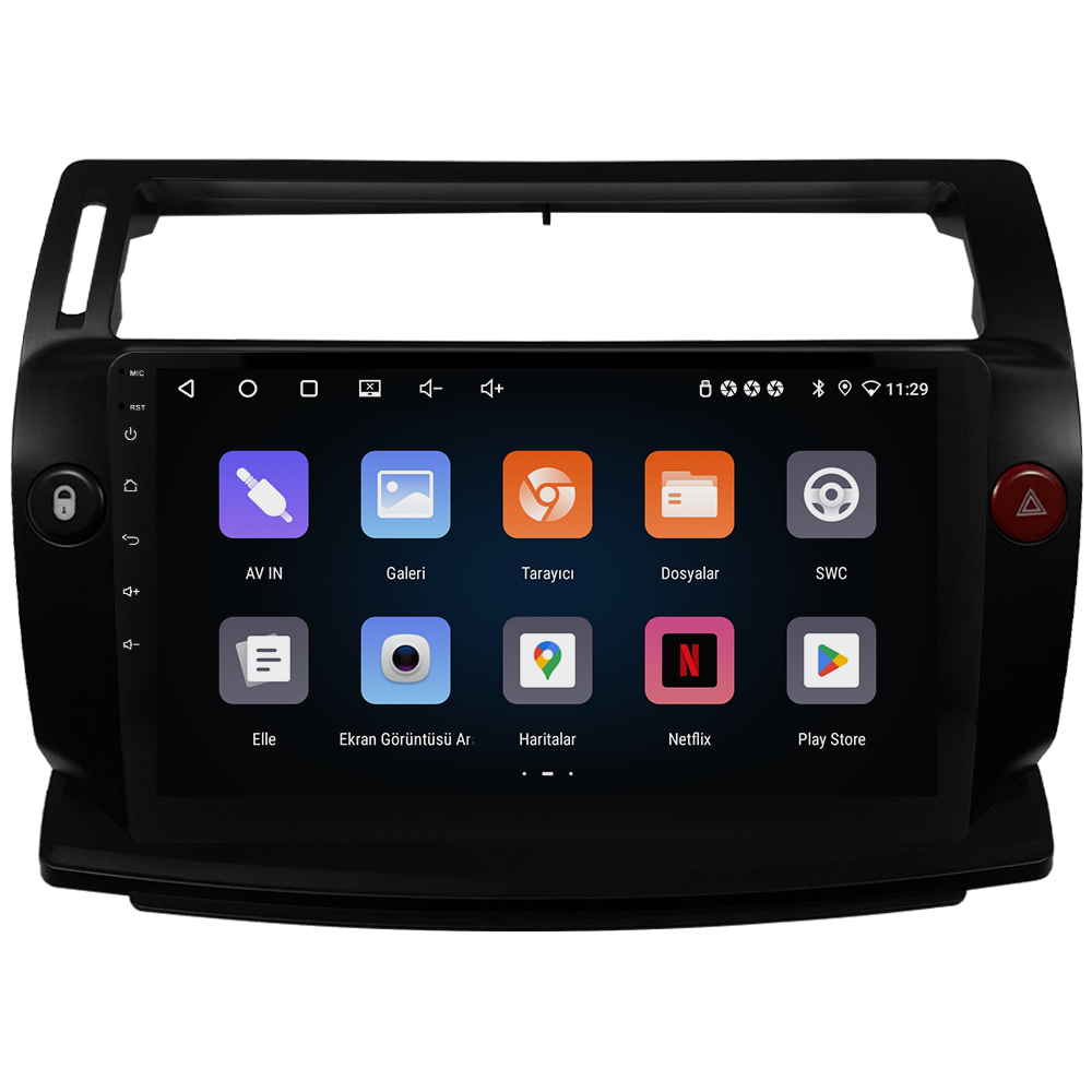 Citroen C4 Android Multimedya Sistemi (2005-2011) CRV-4072XR