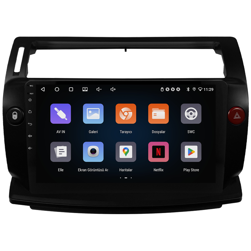 Citroen C4 Android Multimedya Sistemi (2005-2011) CRV-4072XR