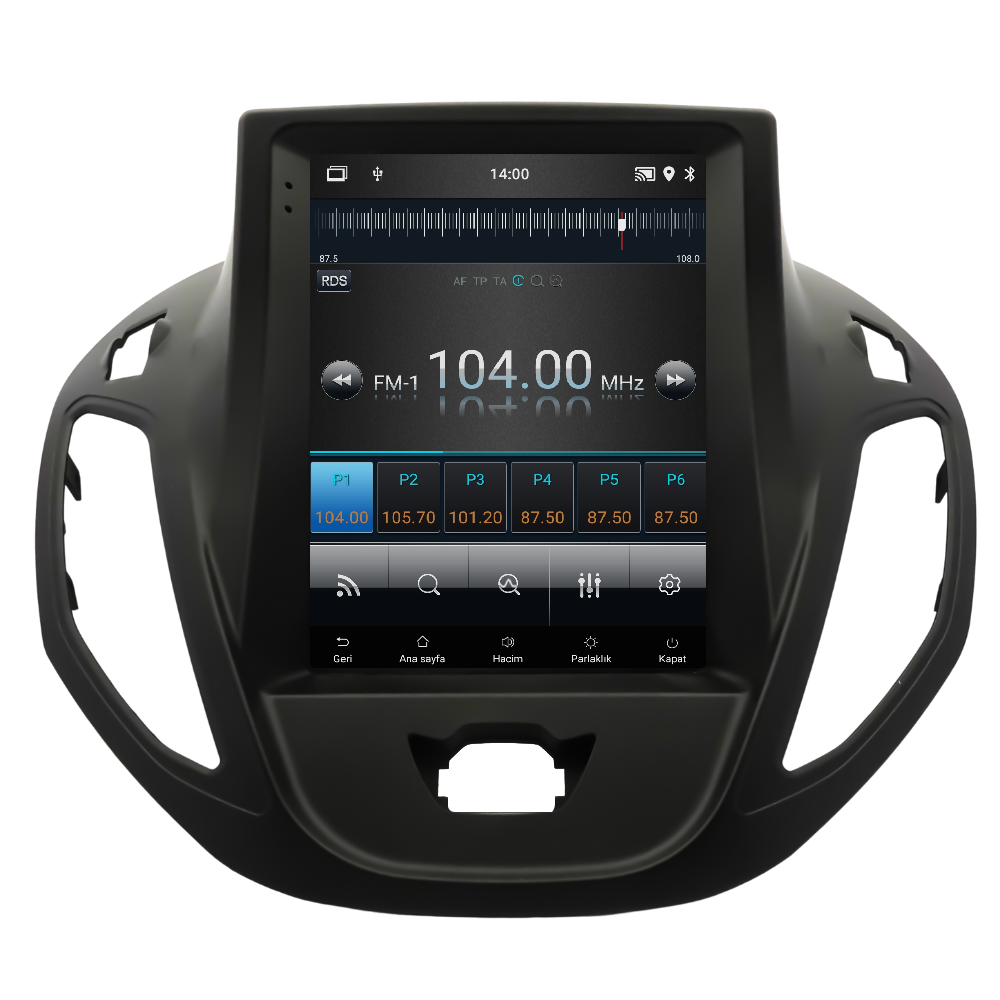 Ford Courier Android Multimedya Sistemi (2013-2024)