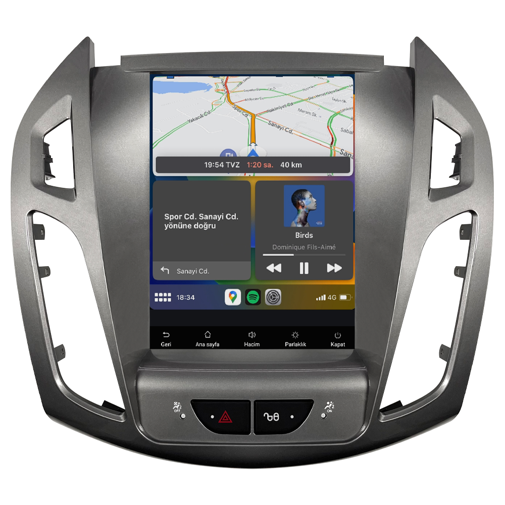 Ford Connect Android Multimedya Sistemi (2013-2018) CRV-4852X