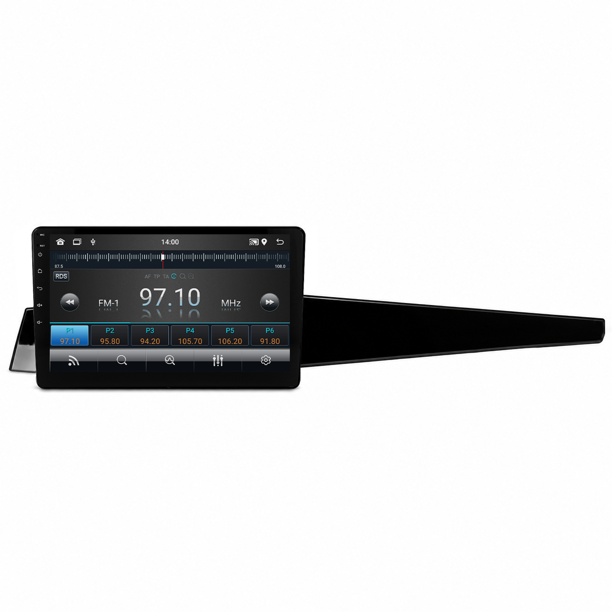 Renault Laguna 3 Android Multimedya Sistemi CRV-4967XA - Piano Black Çerçeve
