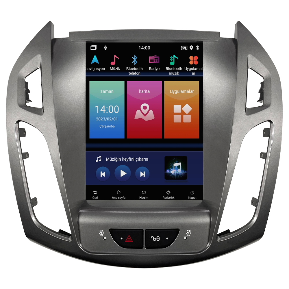Ford Connect Android Multimedya Sistemi (2013-2018) CRV-4852XDT