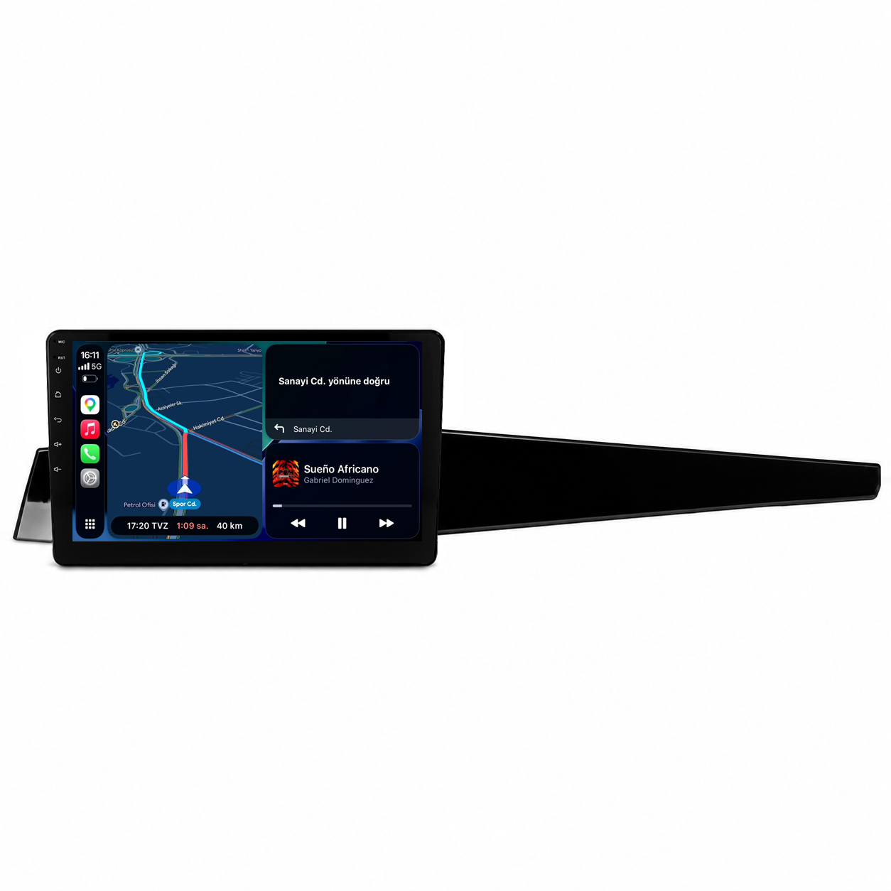 Renault Laguna 3 Android Multimedya Sistemi CRV-4967XA - Piano Black Çerçeve