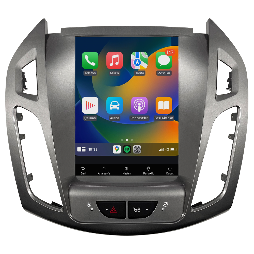 Ford Connect Android Multimedya Sistemi (2013-2018) CRV-4852XDT