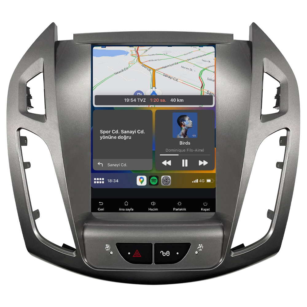 Ford Connect Android Multimedya Sistemi (2013-2018) CRV-4852XDT