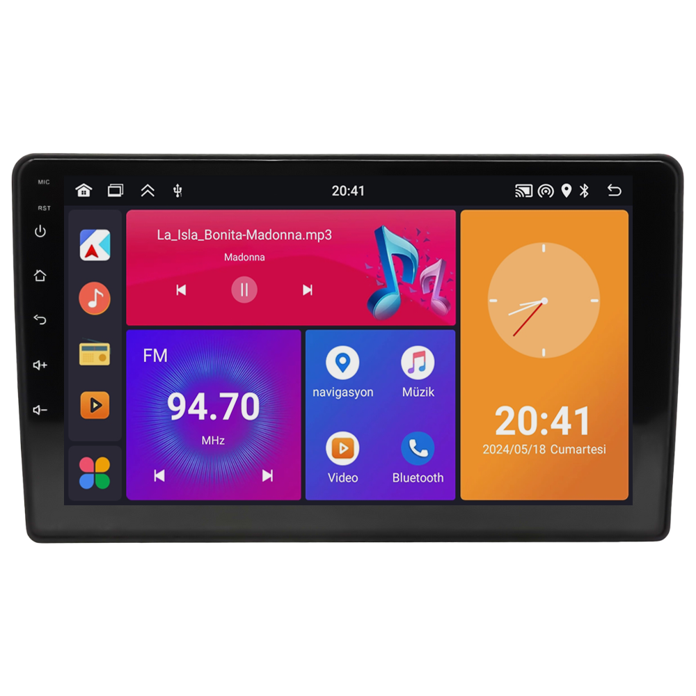 Mitsubishi L200 Android Multimedya Sistemi (2020-2023) CRV4136XP
