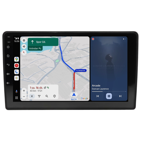 Mitsubishi L200 Android Multimedya Sistemi (2020-2023) CRV-4136XP