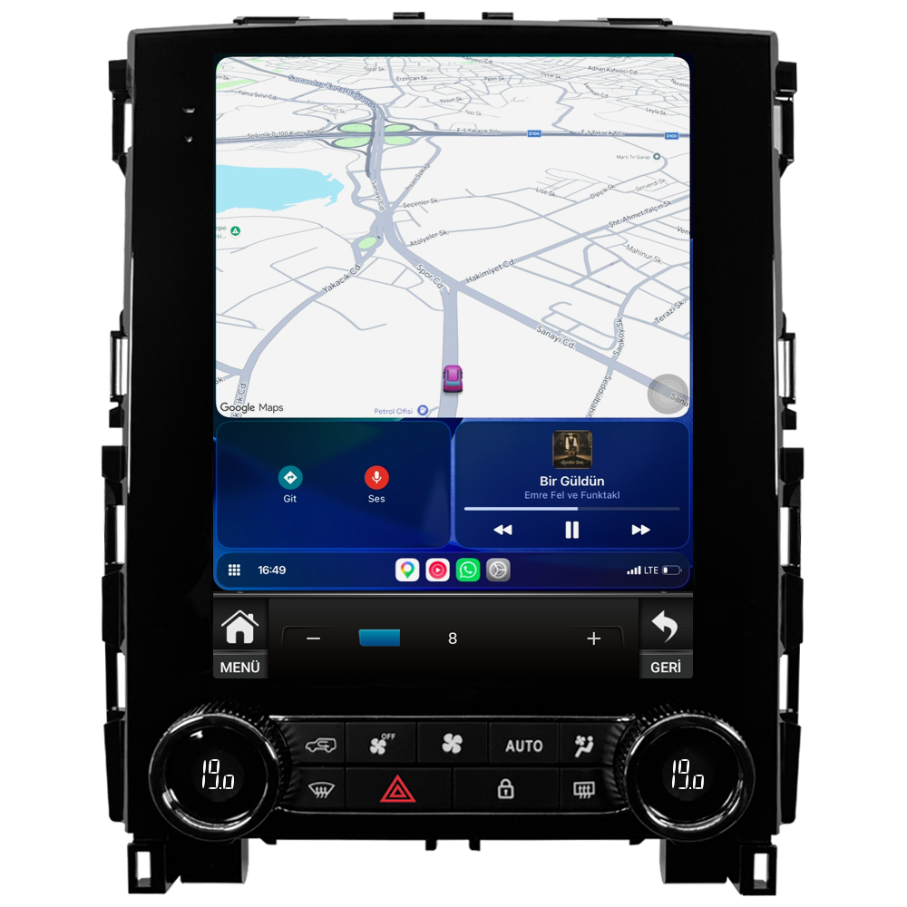 Renault Megane 4 Android Multimedya Sistemi (2016-2024) CRV-4453XAA