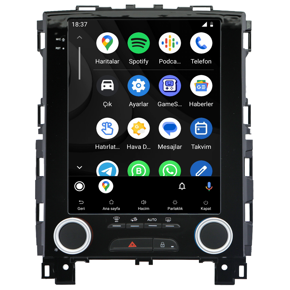 Renault Megane 4 Android Multimedya Sistemi (2016-2024) CRV-4453XAA