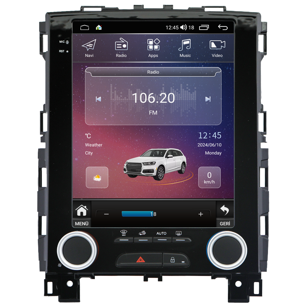 Renault Megane 4 Android Multimedya Sistemi (2016-2024) CRV-4453XAA
