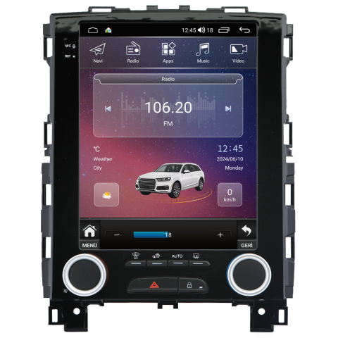 Renault Megane 4 Android Multimedya Sistemi (2016-2024) CRV-4453XAA