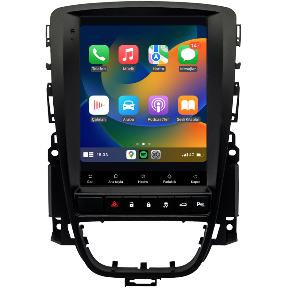 Opel Astra J Android Multimedya Sistemi (2010-2019) CRV-4381XAA