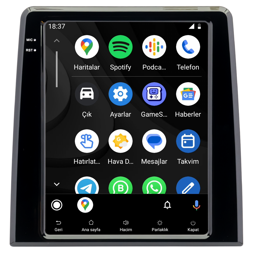 Renault Clio 5 Android Multimedya Sistemi (2020-2023) CRV-4449XAA