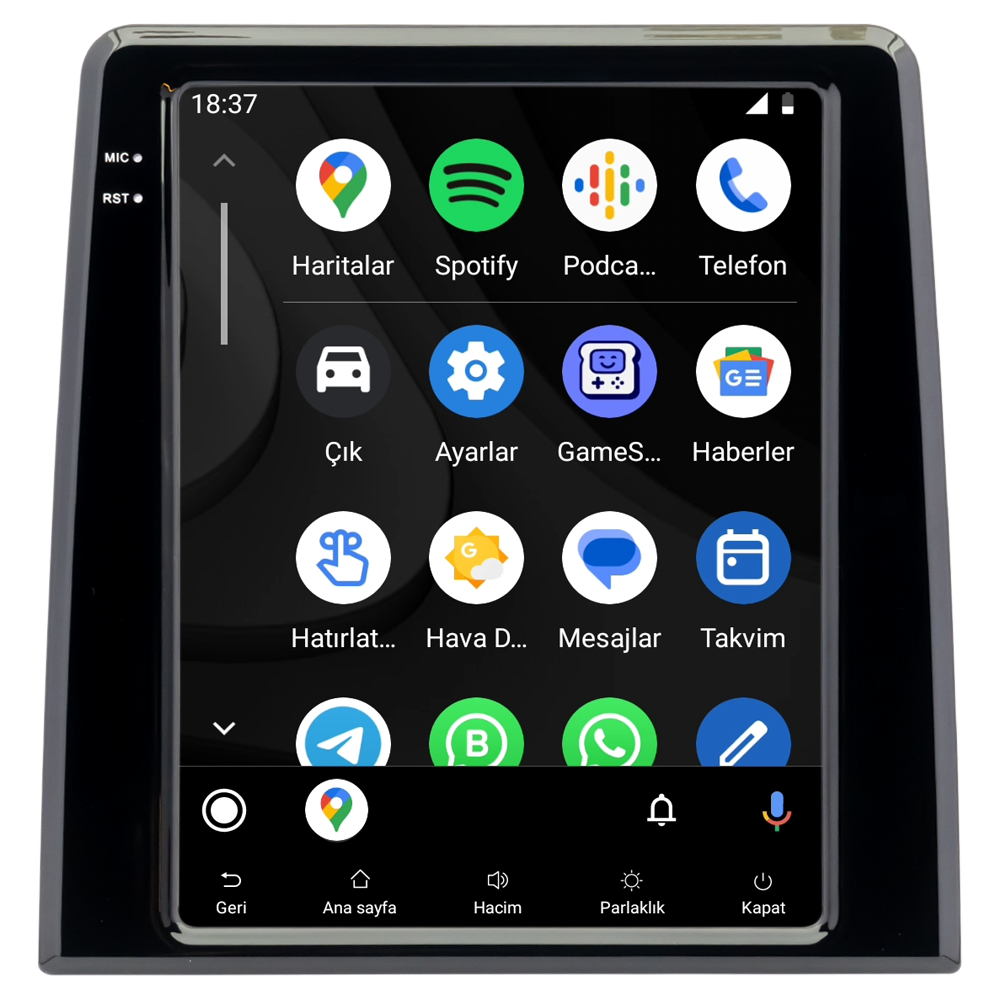 Renault Clio 5 Android Multimedya Sistemi (2020-2023) CRV-4449XAA