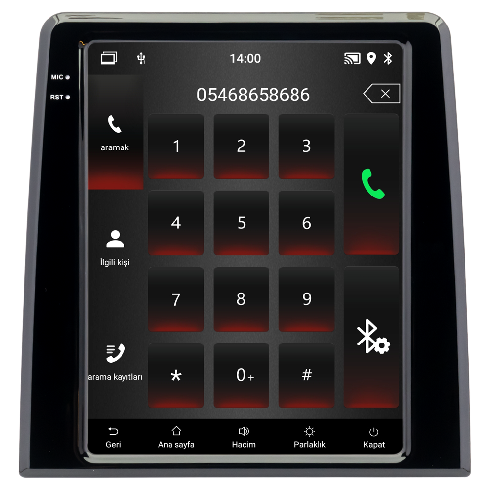 Renault Clio 5 Android Multimedya Sistemi (2020-2023) CRV-4449XAA