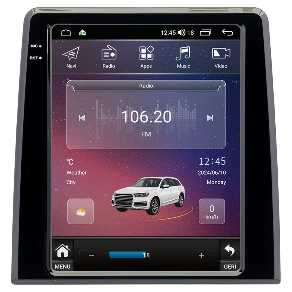 Renault Clio 5 Android Multimedya Sistemi (2020-2023) CRV-4449XAA