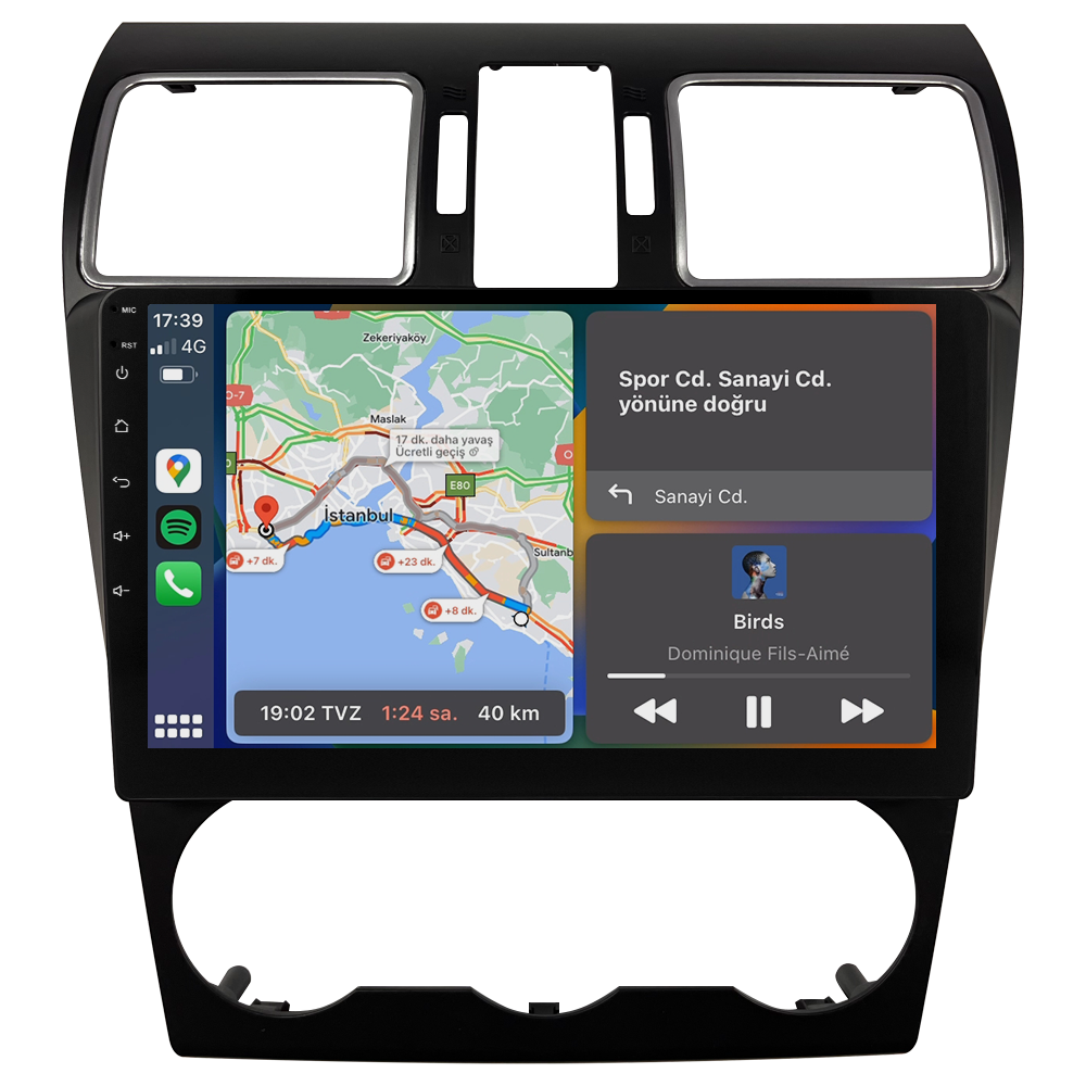 Subaru Forester Android Multimedya Sistemi (2015-2018) CRV-4824XD
