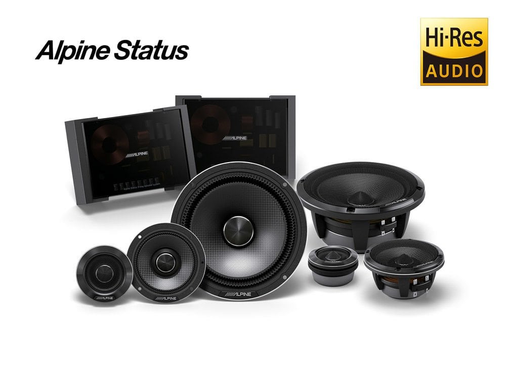 Alpine Komponent Hoparlör Seti (17cm)