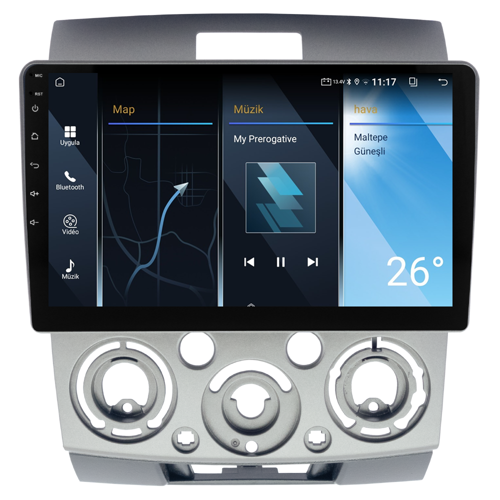 Ford Ranger Android Multimedya Sistemi (2009-2011) CRV-4128XA